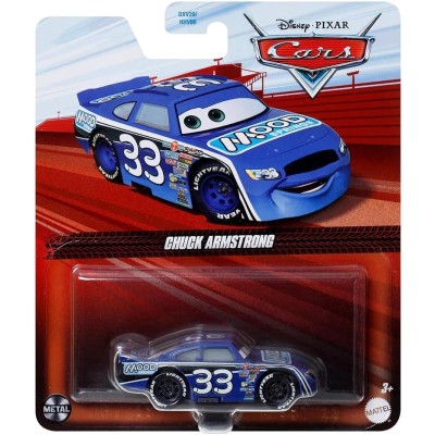 Mattel GBY23 Disney Cars - Chuck Armstrong Die-Cast in scala 1:55