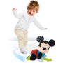 Clementoni 17991 Baby Mickey Gattona con Me Peluche per Imparare a Gattonare Insegna Numeri e Versi degli Animali