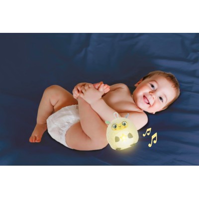 Luce Notturna A Forma Di Stella Clementoni Baby For You – Peluche Con Suoni Rilassanti E Luci Per Neonati 0+ Mesi