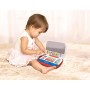 Clementoni 17510 Mini Laptop Educativo Insegna Lettere Numeri Forme Colori