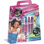 Clementoni 18689 Crazy Chic - Shiny Nails kit unghie con smalti fluorescenti e unghie finte
