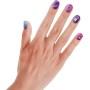 Clementoni 18689 Crazy Chic - Shiny Nails kit unghie con smalti fluorescenti e unghie finte