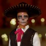 Mattel JBJ06 Barbie Ken Signature Día De Muertos 2025 con camicia smanicato pantaloni neri e sombrero