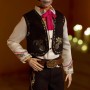 Mattel JBJ06 Barbie Ken Signature Día De Muertos 2025 con camicia smanicato pantaloni neri e sombrero