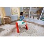 Fisher-Price JGW89 Tavolino Attività 4in1 pannello interattivo e cavalletto d'arte con luci suoni e canzoncine
