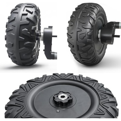 Ford Bronco Raptor 24V Set 4 Ruote in Gomma EVA XL con Copriruota