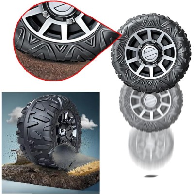 Ford Bronco Raptor 24V Set 4 Ruote in Gomma EVA XL con Copriruota