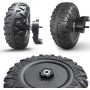 Kit 4 Ruote in Gomma XL per UTV CAT Caterpillar 24V – Camion con Cassone Ribaltabile