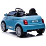 Auto Macchina Elettrica per Bambini Nuova Fiat 500e 12V con Telecomando e Cinture di Sicurezza