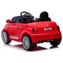 Auto Macchina Elettrica per Bambini Nuova Fiat 500e 12V con Telecomando e Cinture di Sicurezza