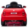 Auto Macchina Elettrica per Bambini Nuova Fiat 500e 12V con Telecomando e Cinture di Sicurezza