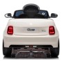 Auto Macchina Elettrica per Bambini Nuova Fiat 500e 12V con Telecomando e Cinture di Sicurezza
