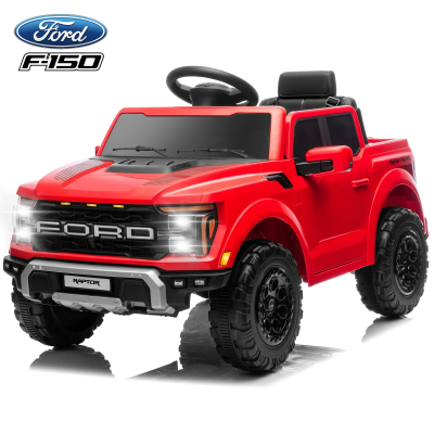 FORD F150 RAPTOR SMALL 12V Auto Elettrica per Bambini con Telecomando, Cintura di Sicurezza e Ammortizzatori