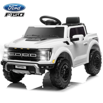 Auto Elettrica per Bambini Ford F150 Raptor SMALL 12V con Telecomando Cintura di Sicurezza e Ammortizzatori