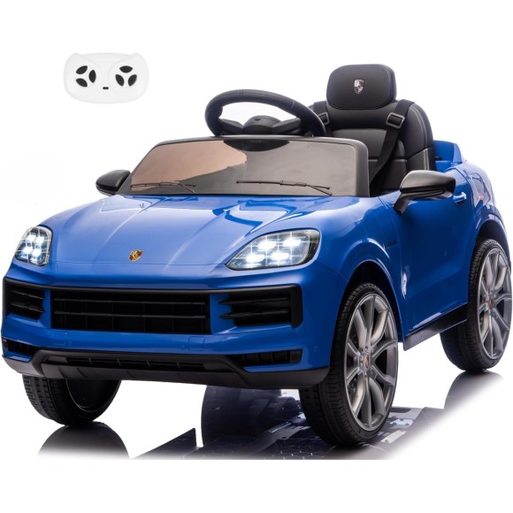 Auto Elettrica Macchina per Bambini Porsche Cayenne 12V con Telecomando