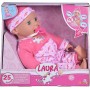 Simba 105140060 Laura bambola con Tutina Arcobaleno 38cm con 25 suoni inclusi
