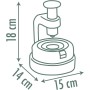 Smoby 7600350416 Créa Set di gioielli a forma di fiore Attività di bricolage Creazione di gioielli Numerosi accessori