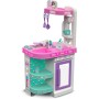 Grandi Giochi BAR49000 Barbie Cucina Twist cucina bifacciale 75cm con tanti accessori