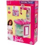 Grandi Giochi BAR49000 Barbie Cucina Twist cucina bifacciale 75cm con tanti accessori