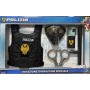 Grandi Giochi PL117000 Set ufficiale della Polizia con tutti gli accessori necessari per diventare un vero poliziotto