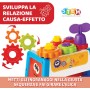 Chicco 010062100 Cassetta degli Attrezzi 2in1 Banco da Lavoro con Attrezzi tra Cui Martello Cacciavite e Chiave Inglese