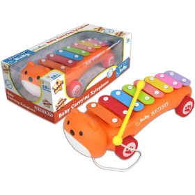 Bontempi 551825 BabyMelody: Xilofono con Ruote per Piccoli Musicisti in Movimento Bontempi 551825 BabyMelody: Xilofono con Ruote per Piccoli Musicisti in Movimento