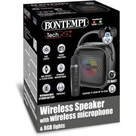 Bontempi 491001 Cassa Wireless con Microfono 16,5x12,5x7,3cm Bontempi 491001 Cassa Wireless con Microfono 16,5x12,5x7,3cm