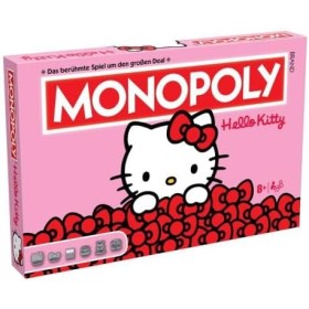 Hasbro WMO04863 Monopoly Hello Kitty con 7 gettoni da collezione Hasbro WMO04863 Monopoly Hello Kitty con 7 gettoni da collezione
