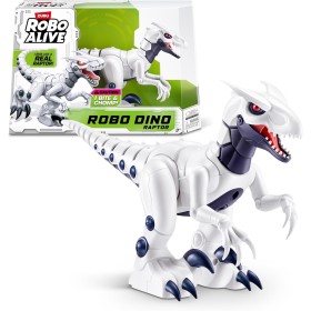 Zuru 71152 Robo Alive Robo Dino Raptor Robotic dinosauro elettronico che morde e cammina Zuru 71152 Robo Alive Robo Dino Raptor Robotic dinosauro elettronico che morde e cammina