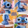 Maggio3 12284 Disney Ultimate Stitch Peluche interattivo da 43cm con oltre 100 suoni e reazioni