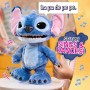 Maggio3 12284 Disney Ultimate Stitch Peluche interattivo da 43cm con oltre 100 suoni e reazioni