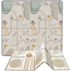 Chicco 121661 Tappeto Gioco Bambini 2in1 Double Face con Animali e Forme Morbido e Pieghevole 200x180cm Chicco 121661 Tappeto Gioco Bambini 2in1 Double Face con Animali e Forme Morbido e Pieghevole 200x180cm