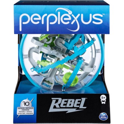 SpinMaster 6053147 Perplexus Rebel Il Labirinto 3D con 70 Ostacoli in Una SfeRA 8+ Anni