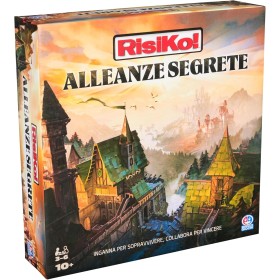 SpinMaster 6073427 RisiKo! Alleanze Segrete Giochi di Strategia 10+ Anni 3-6 Giocatori