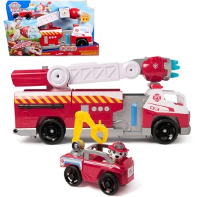 SpinMaster 6072600 Paw Patrol Fire Rescue: Camion dei Pompieri a Caricamento Rapido con Marshall Lanciatore Rapido Luci e Suoni SpinMaster 6072600 Paw Patrol Fire Rescue: Camion dei Pompieri a Caricamento Rapido con Marshall Lanciatore Rapido Luci e Suoni