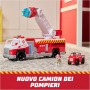 SpinMaster 6072600 Paw Patrol Fire Rescue: Camion dei Pompieri a Caricamento Rapido con Marshall Lanciatore Rapido Luci e Suoni