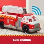 SpinMaster 6072600 Paw Patrol Fire Rescue: Camion dei Pompieri a Caricamento Rapido con Marshall Lanciatore Rapido Luci e Suoni