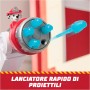 SpinMaster 6072600 Paw Patrol Fire Rescue: Camion dei Pompieri a Caricamento Rapido con Marshall Lanciatore Rapido Luci e Suoni