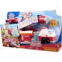 SpinMaster 6072600 Paw Patrol Fire Rescue: Camion dei Pompieri a Caricamento Rapido con Marshall Lanciatore Rapido Luci e Suoni