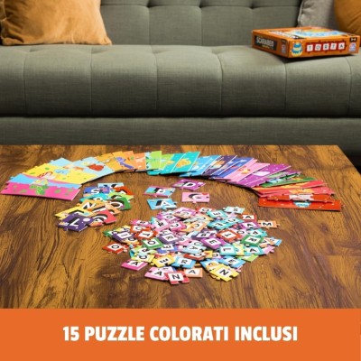 SpinMaster 6072018 Il Mio Primo Scarabeo Puzzle Imparando l'ABC per Apprendimento di Lettere e Parole