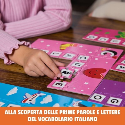 SpinMaster 6072018 Il Mio Primo Scarabeo Puzzle Imparando l'ABC per Apprendimento di Lettere e Parole