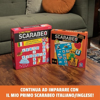 SpinMaster 6072018 Il Mio Primo Scarabeo Puzzle Imparando l'ABC per Apprendimento di Lettere e Parole