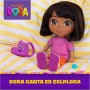 SpinMaster 6073359 Dora l'Esploratrice - Dora canta ed esplora con musica effetti sonori frasi bilingue abiti e accessori