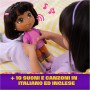 SpinMaster 6073359 Dora l'Esploratrice - Dora canta ed esplora con musica effetti sonori frasi bilingue abiti e accessori