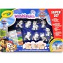 Crayola 74-0251 Washimals Paw Patrol Super Set Attività con 8 Cuccioli 12 Pennarelli Lavabili Sfondo Colorabile e Spazzolina