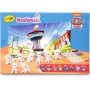 Crayola 74-0251 Washimals Paw Patrol Super Set Attività con 8 Cuccioli 12 Pennarelli Lavabili Sfondo Colorabile e Spazzolina