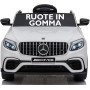 Macchina Elettrica per Bambini 12V Mercedes GLC 63S con Ruote in Gomma Telecomando