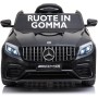 Macchina Elettrica per Bambini 12V Mercedes GLC 63S con Ruote in Gomma Telecomando