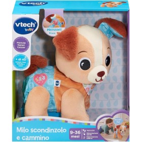 VTech 579307 Milo Scodinzolo e Cammino Peluche Interattivo con 3 Canzoni e 15 Melodie per lo Sviluppo Sensoriale VTech 579307 Milo Scodinzolo e Cammino Peluche Interattivo con 3 Canzoni e 15 Melodie per lo Sviluppo Sensoriale