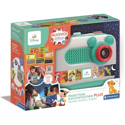 Clementoni 17507 Disney Baby Proiettore Raccontastorie PLUS con 7 Storie dei Grandi Classici